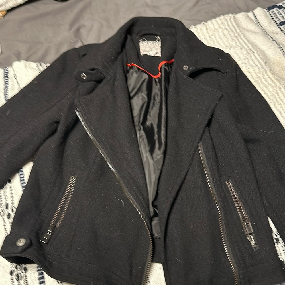 boutique coat black